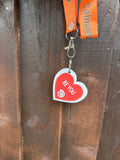 Calmii® “Be You” Heart Keyring