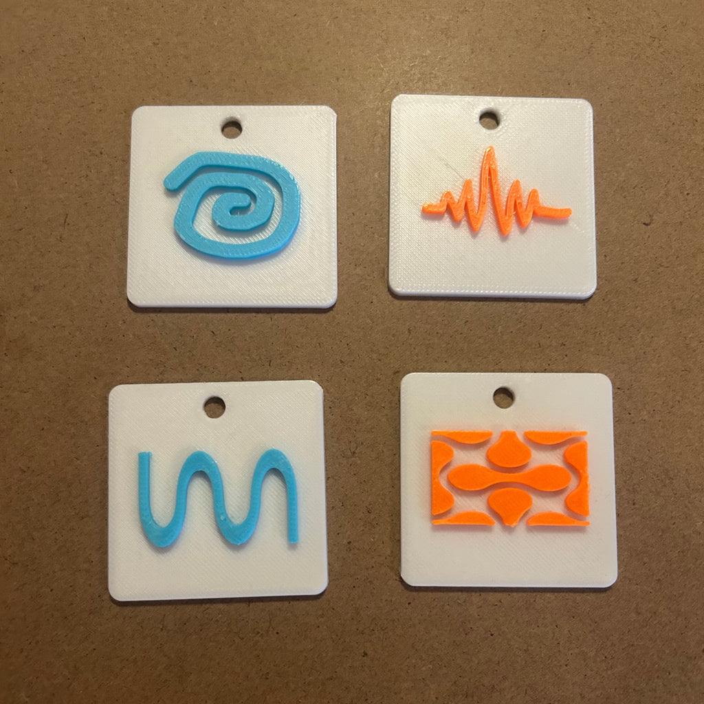 Calmii™ Emotion Tile Set (4-Piece, Tactile)