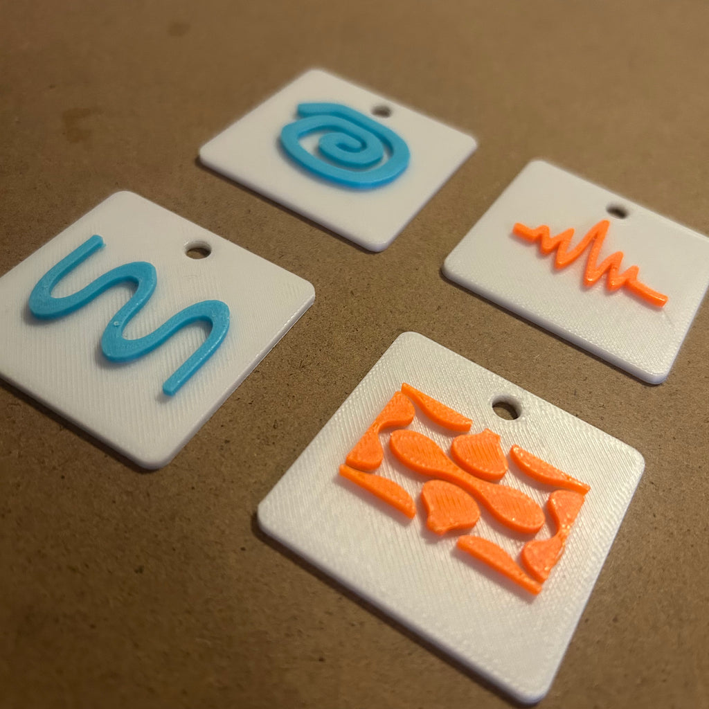 Calmii™ Emotion Tile Set (4-Piece, Tactile)