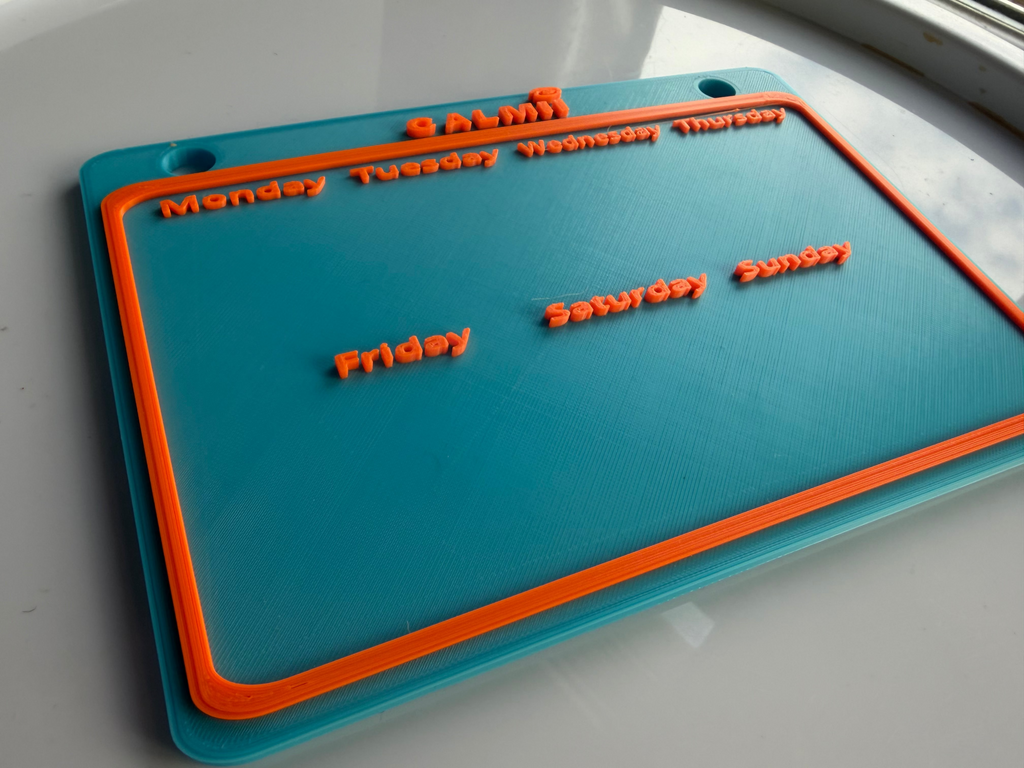 Calmii® Weekly Routine Board – Starter Kit