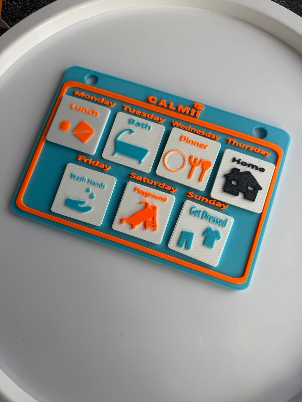 Calmii® Weekly Routine Board – Starter Kit