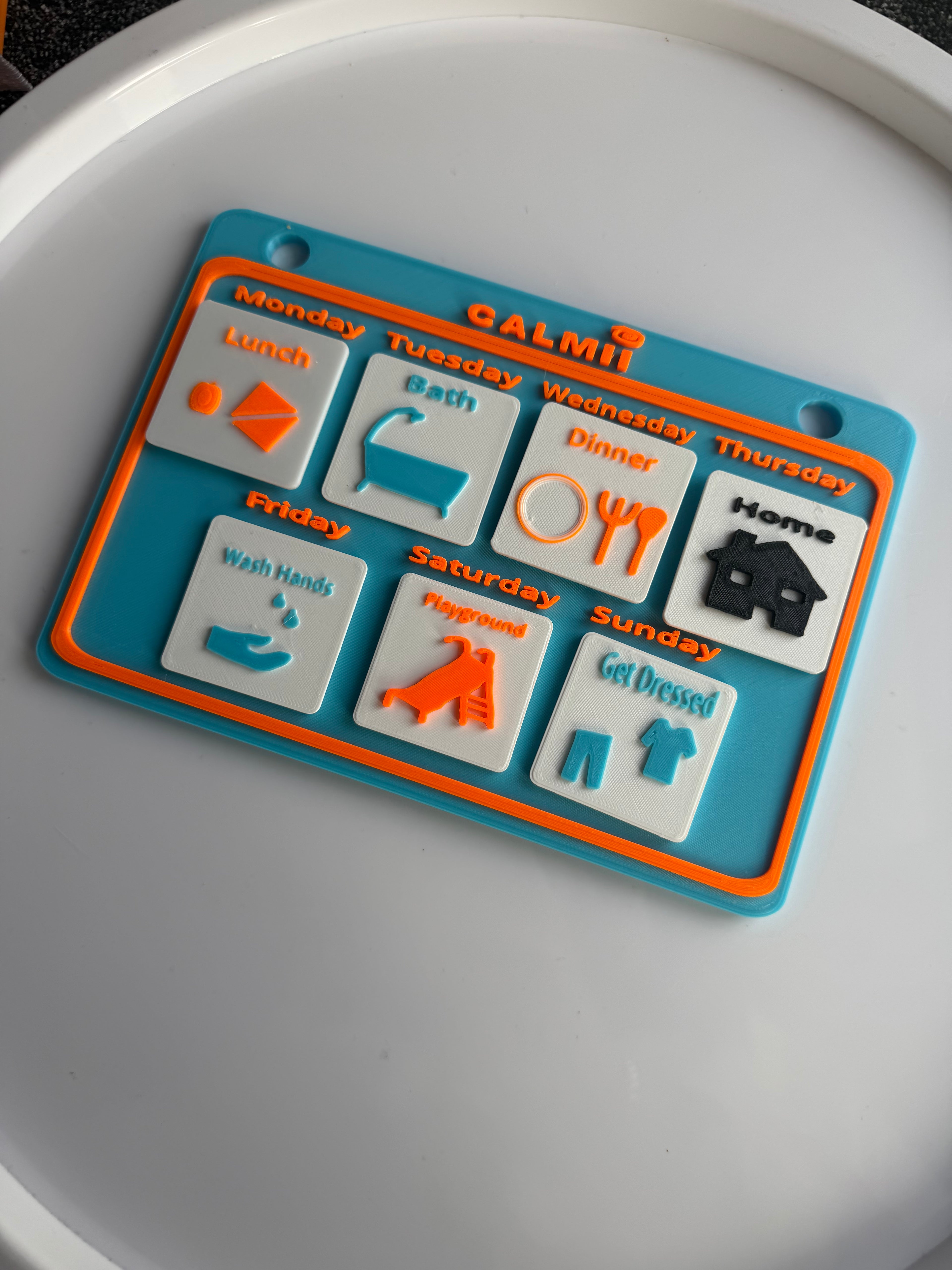 Calmii® Weekly Routine Board – Starter Kit