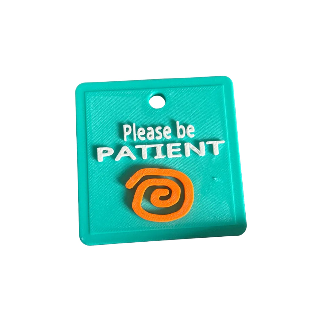 Calmii® Awareness Tag – Please Be Patient